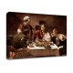 Quadro Caravaggio - Cena in Emmaus - Quadro stampa su tela canvas con o senza telaio