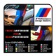 stickers band bumper for bmw - all models