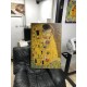 Bild: Klimt - Der Kuss - KLIMT The Kiss (Lovers) Bild drucken auf leinwand, leinwand mit oder ohne rahmen