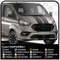 Adesivi TRANSIT M-SPORT bicolore solo per anteriore Van grafiche furgone adesivi decalcomanie strisce ford transit custom turneo