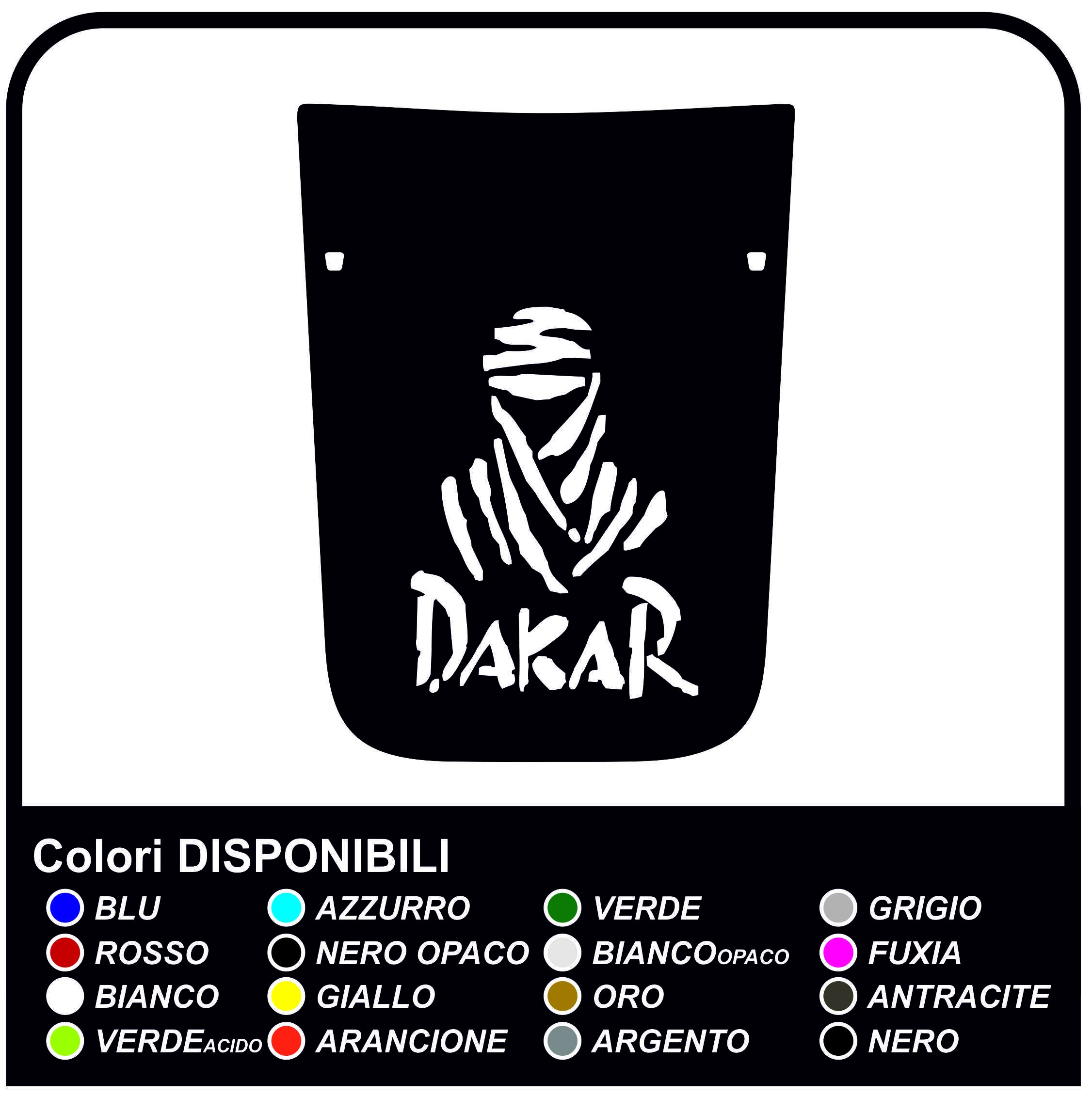 Dakar Decal Sticker
