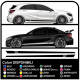 Aufkleber auto seitenband racing SPORT Tuning Racing streifen auto abziehbilder