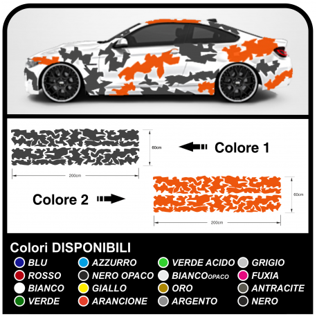 autocollants côtés, auto-ton schéma, graphique de voiture US ARMY militaire de décoration de voiture