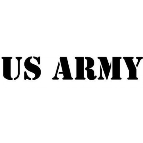 2 Stickers US Army Car Bumper Stickers Vinyl cm50