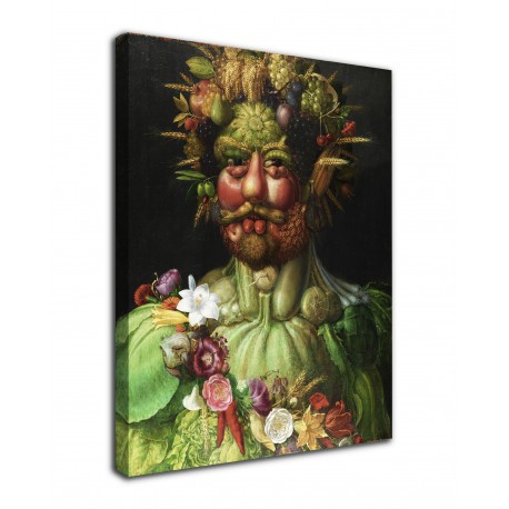 Le cadre Vertumne Arcimboldo - Vertumne - impression sur toile avec ou sans cadre