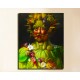 El marco Vertumnus Arcimboldo - Vertumnus - impresión en lienzo con o sin marco