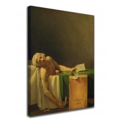 Quadro Morte di Marat Jacques-Louis David - Death of Marat - stampa su tela canvas con o senza telaio