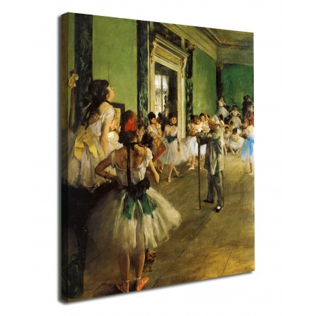 Quadro La lezione di danza Edgar Degas - the dance lesson - stampa su tela canvas con o senza telaio