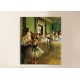 Painting The dance lesson Edgar Degas - the dance lesson - print on canvas with or without frame