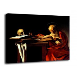 Quadro San Girolamo - Caravaggio - stampa su tela canvas con o senza telaio