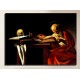 Picture of Saint Jerome - Caravaggio - print on canvas with or without frame