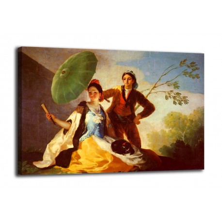 Framework The parasol - Francisco Goya - print on canvas with or without frame