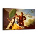 Framework The parasol - Francisco Goya - print on canvas with or without frame