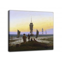 Le cadre des trois âges de l'homme - Caspar David Friedrich - impression sur toile avec ou sans cadre