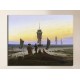 The framework of The three ages of man - Caspar David Friedrich - print on canvas with or without frame