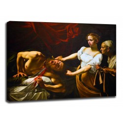 Quadro Giuditta e Oloferne - Caravaggio - stampa su tela canvas con o senza telaio