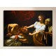 Peinture Judith et Holopherne - Caravage - impression sur toile avec ou sans cadre