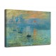 Quadro Impressione, levar del sole - Claude Monet - stampa su tela canvas con o senza telaio