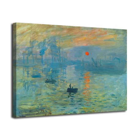 Bild Impression, sonnenaufgang - Claude Monet - druck auf leinwand, leinwand mit oder ohne rahmen