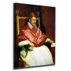 Quadro Papa Innocenzo X - Diego Velázquez - stampa su tela canvas con o senza telaio