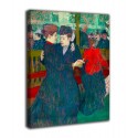 Picture of Two women dancing - Henri de Toulouse-Lautrec - prints on canvas with or without frame