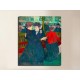 Picture of Two women dancing - Henri de Toulouse-Lautrec - prints on canvas with or without frame