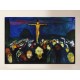 The framework and mount Calvary - Edvard Munch - print on canvas with or without frame