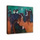 Painting death in the sick-room - Edvard Munch - print on canvas with or without frame