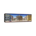 The framework of The ideal city - painted by Piero Della Francesca print on canvas with or without frame