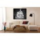 Picture of The vatican pietà - Michelangelo - monochrome print on canvas with or without frame