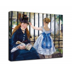 Quadro La ferrovia - Édouard Manet - stampa su tela canvas con o senza telaio