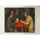 Painting The card players - Paul Cézanne - print on canvas with or without frame