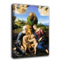 Quadro Sacra Famiglia - Raffaello - stampa su tela canvas con o senza telaio