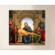 The framework of Piety - Perugino - print on canvas with or without frame