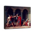 La peinture, le serment des Horaces - Jacques-Louis David Peinture d'impression sur toile avec ou sans cadre