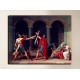 La peinture, le serment des Horaces - Jacques-Louis David Peinture d'impression sur toile avec ou sans cadre