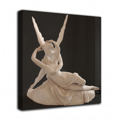 Bild amor und Psyche - Canova - druck auf leinwand, leinwand mit oder ohne rahmen