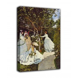 Bild Frauen im garten - Claude Monet - druck auf leinwand, leinwand mit oder ohne rahmen