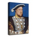 Rahmen Porträt von Henry VIII von England - Hans Holbein der Jüngere - druck auf leinwand, leinwand mit oder ohne rahmen