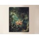 Quadro I fortunati casi dell'altalena - Jean-Honoré Fragonard - stampa su tela canvas con o senza telaio