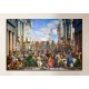 Quadro Le nozze di Cana - Veronese - stampa su tela canvas con o senza telaio