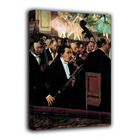 Imagen de La orquesta de la Ópera - Edgar Degas - impresión en lienzo con o sin marco