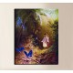 L'image du chasseur de papillons - Carl Spitzweg - impression sur toile avec ou sans cadre