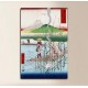 Imagen del río Sagami - Hiroshige - impresión en lienzo con o sin marco