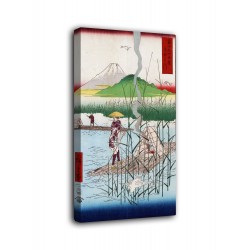 Rahmen Der fluss Sagami - Hiroshige - drucken auf leinwand, leinwand mit oder ohne rahmen