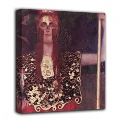 Le cadre de Pallas Athena - Gustav Klimt - impression sur toile avec ou sans cadre