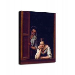 Foto de La chica en la ventana - Murillo - impresión en lienzo con o sin marco