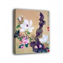 Quadro Pittura di album di foglie - Chen Hongshou - stampa su tela canvas con o senza telaio