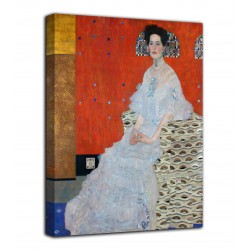 Cadre le Portrait de Fritza Riedler - Gustav Klimt - impression sur toile avec ou sans cadre