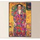 Cadre le Portrait de Eugenia primavesi, journaliste - Gustav Klimt - impression sur toile avec ou sans cadre